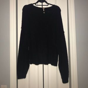 Black freepeople sweater NEVER WORN